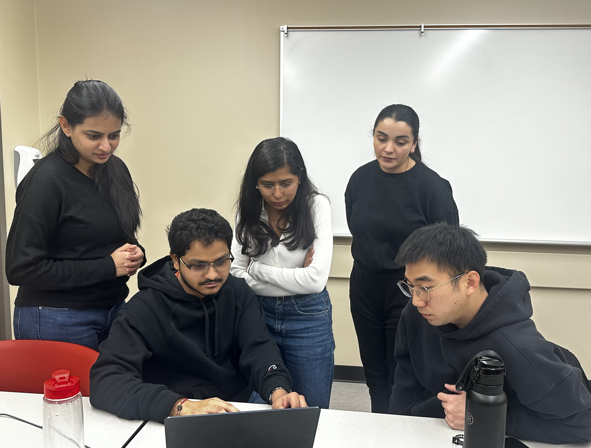 User testing session